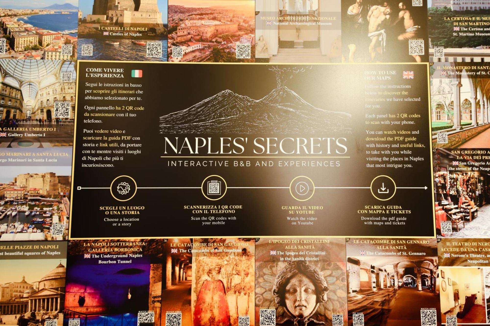 Casa Interattiva Naples'Secrets住宿加早餐旅馆 外观 照片